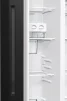 Холодильник SBS Gorenje, 179х67х92см, 2 двері, 353(191)л, А++, NF+, Інв., Зона св-ті, диспенсер, генератор льоду, Зовн. Диспл, чорний - 8