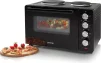 Міні піч Gorenje, 30л, 52x32х40.5см, 2 електричні конф., чорний - 7
