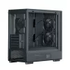 Корпус Zalman P10 Namu без БП, 1xUSB3.0, 1xUSBType-C, 2x120мм, 1x120мм ARGB, VGA 340мм, LCS ready, TG Side Panel, mATX, чорний - 8