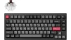Клавіатура механічна Lemokey  P1 Pro 84Key, Keychron Super Brown, WL/BT/USB-A, QMK/VIA, Hot-Swap, EN/UKR, RGB,  Knob, Carbon Black - 1