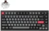 Клавіатура механічна Lemokey  P1 Pro 84Key, Keychron Super Brown, WL/BT/USB-A, QMK/VIA, Hot-Swap, EN/UKR, RGB,  Knob, Carbon Black - 9