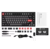 Клавіатура механічна Lemokey  P1 Pro 84Key, Keychron Super Banana, WL/BT/USB-A, QMK/VIA, Hot-Swap, EN/UKR, RGB,  Knob, Carbon Black - 2