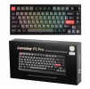 Клавіатура механічна Lemokey  P1 Pro 84Key, Keychron Super Banana, WL/BT/USB-A, QMK/VIA, Hot-Swap, EN/UKR, RGB,  Knob, Carbon Black - 9