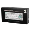 Клавіатура механічна Lemokey  P1 Pro 84Key, Keychron Super Banana, WL/BT/USB-A, QMK/VIA, Hot-Swap, EN/UKR, RGB,  Knob, Space Silver - 11