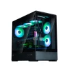 Корпус Zalman P30 Black V2, без БЖ, 1xUSB3.0, 1хUSB Type-C, 3x120мм ARGB, TG Front/Side Panel, mATX, чорний - 8