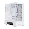 Корпус Zalman P40 DS без БЖ, 2xUSB3.0, 1x Type C, 3x120мм ARGB Reverse,  1x120мм ARGB, VGA 420мм, LCS ready, TG Side/Front Panel, Display, ATX, білий - 2