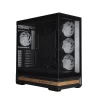 Корпус Zalman P40 NAMU без БЖ, 2xUSB3.0, 1x Type C, 3x120мм ARGB Reverse,  1x120мм ARGB, VGA 420мм, LCS ready, TG Side/Front Panel, ATX, чорний - 4