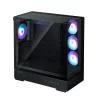 Корпус Zalman P40 Prism Plus без БЖ, 2xUSB3.0, 1x Type C, 3x120мм ARGB Reverse,  1x120мм ARGB, VGA 420мм, LCS ready, TG TG Side/Front/Top Panel, ATX, чорний - 2