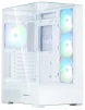 Корпус Zalman P40 Prism Plus без БЖ, 2xUSB3.0, 1x Type C, 3x120мм ARGB Reverse,  1x120мм ARGB, VGA 420мм, LCS ready, TG TG Side/Front/Top Panel, ATX, білий - 9