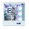 Корпус Zalman P50 DS без БЖ, 2xUSB3.0, 1xUSBType-C, 4x120мм ARGB, VGA 435мм, LCS ready, TG Side Panel, ATX, білий - 11