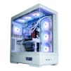Корпус Zalman P50 DS без БЖ, 2xUSB3.0, 1xUSBType-C, 4x120мм ARGB, VGA 435мм, LCS ready, TG Side Panel, ATX, білий - 15