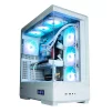 Корпус Zalman P50 DS без БЖ, 2xUSB3.0, 1xUSBType-C, 4x120мм ARGB, VGA 435мм, LCS ready, TG Side Panel, ATX, білий - 16