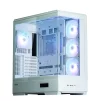 Корпус Zalman P50 DS без БЖ, 2xUSB3.0, 1xUSBType-C, 4x120мм ARGB, VGA 435мм, LCS ready, TG Side Panel, ATX, білий - 4