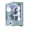 Корпус Zalman P50 DS без БЖ, 2xUSB3.0, 1xUSBType-C, 4x120мм ARGB, VGA 435мм, LCS ready, TG Side Panel, ATX, білий - 8