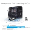 Адаптер WiFi ASUS PCE-AX1800 AX1800, PCI-Express x1, BT5.2 - 11
