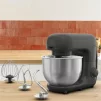 Кухонна машина Tefal Bake Essential 800Вт, чаша-метал, корпус-метал/пластик, насадок-4, чорний - 11