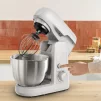 Кухонна машина Tefal Bake Partner 1100Вт, чаша-метал, корпус-пластик, насадок-8, білий - 7