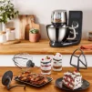Кухонна машина Tefal I-Coach Touch, 1200Вт, чаша-метал, корпус-метал+пластик, дисплей, насадок-3, підкл. до смартфону, чорний - 9