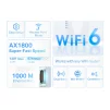 Розширювач покриття WiFi TP-LINK RE600X AX1800, 1хGE, MESH - 5