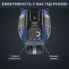 Пилосос Rowenta  безпровідний X-Force Flex 12.60 Auto Aqua, 320Вт, конт пил -0.1л, автон. робота до 45хв, вага-3кг, НЕРА, чорно-синій - 7