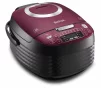 Мультиварка Tefal Spherical, 750Вт, чаша-4л, електронне керув., пластик, чорно-бордовий - 2