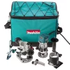 Фрезер Makita RT0702CX2 710ВТ цанга 6 та 8мм 10000-34000об/хв 1.8кг - 2