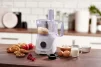 Кухонна машина Gorenje 800Вт, чаша-пластик, корпус-метал/пластик, насадок-6, білий - 10