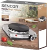 Плитка настільна Sencor електрична, комф. - 1, 1.5Вт,  управл - мех., нерж. сталь - 10