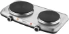Плитка настільна Sencor електрична, комфорок - 2 на 1.5кВт + 1кВт, 15 і 18 см, керування - мех., нерж. сталь - 3