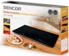 Плитка настільна Sencor індукційна , комф. - 2, 1.4+2Вт,  управл - сенсор, чорний - 9