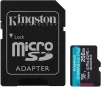 Карта пам'яті Kingston microSD  256GB C10 UHS-I U3 A2 V30 R200/W160MB/s + SD - 3