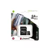 Карта пам'яті Kingston microSD   64GB C10 UHS-I R100MB/s + SD - 3