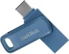 Накопичувач SanDisk   64GB USB 3.1 Type-A + Type-C Ultra Dual Drive Go Синій - 2