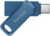 Накопичувач SanDisk   64GB USB 3.1 Type-A + Type-C Ultra Dual Drive Go Синій - 4