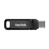 Накопичувач SanDisk  256GB USB 3.1 Type-A + Type-C Ultra Dual Drive Go Чорний - 1