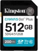 Карта пам'яті Kingston SD  512GB C10 UHS-I U3 V30 R200/W160MB/s - 1