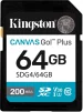 Карта пам'яті Kingston SD   64GB C10 UHS-I U3 V30 R200MB/s - 4