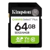 Карта пам'яті Kingston SD   64GB C10 UHS-I V10 R100MB/s - 1