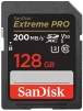 Карта пам'яті SanDisk SD  128GB C10 UHS-I U3 R200/W90MB/s Extreme Pro V30 - 5
