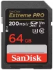 Карта пам'яті SanDisk SD   64GB C10 UHS-I U3 R200/W90MB/s Extreme Pro V30 - 4