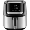 Мультипіч Sencor Vita Fryer, 1600Вт, чаша-6,5л, сенсорне керув., 10 програм, пластик, нерж. сталь-чорний - 1