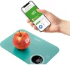 Ваги Sencor кухонні, 5кг, підключення до смартфону, AAAx2, пластик, зелений - 4