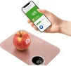 Ваги Sencor кухонні, 5кг, підключення до смартфону, AAAx2, пластик, рожевий - 4