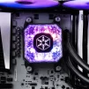 Система рідинного оxолодження SilverStone Icegem 360P-ARGB, LGA2066, 2011, 1366, 115x, 1366, TRX4TR4, AM4, AM3, AM3+, AM2, AM2+, FM1, FM2, TDP350W, чорний - 4