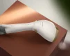 Відпарювач Philips компактний Series 7000, 1500Вт, 100 и 200мл, паровий удар -28гр, рукавичка, чохол, нерж. сталь, білий - 5