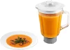 Кухонна машина Sencor 1200Вт, чаша-метал, корпус-пластик, насадок-19, білий - 9