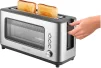 Тостер  Sencor 1200Вт, підігрів, розморожування, з віконцем, нерж. сталь, сіро-чорний - 6