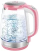 Електрочайник Sencor 2л, Strix, скло, 5 темп.реж, малиновий - 11