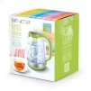 Електрочайник Sencor 2л, Strix, скло, 5 темп.реж, салатовий - 13