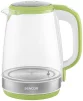 Електрочайник Sencor 2л, Strix, скло, 5 темп.реж, салатовий - 14